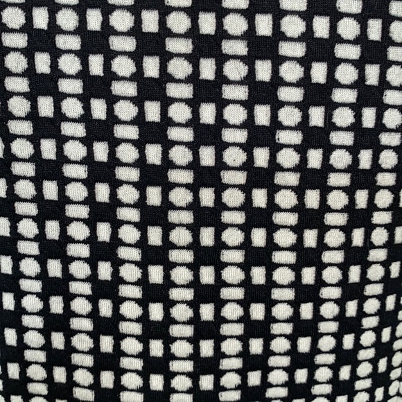 Anthropologie Saturday Sunday Isabel Polka Dot Print Faux Wrap Bow Dress - S - Picture 9 of 13